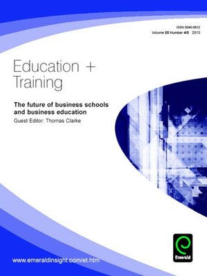 cover image of Education + Training, Volume 55, Issue 4 & 5